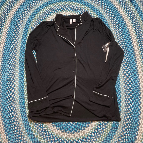 Nordstrom Black PJ Set - Picture 2 of 6